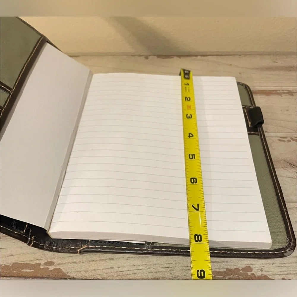 Spirit of St. Louis Bi-Fold Writing Note Pad Folio Leather Portfolio